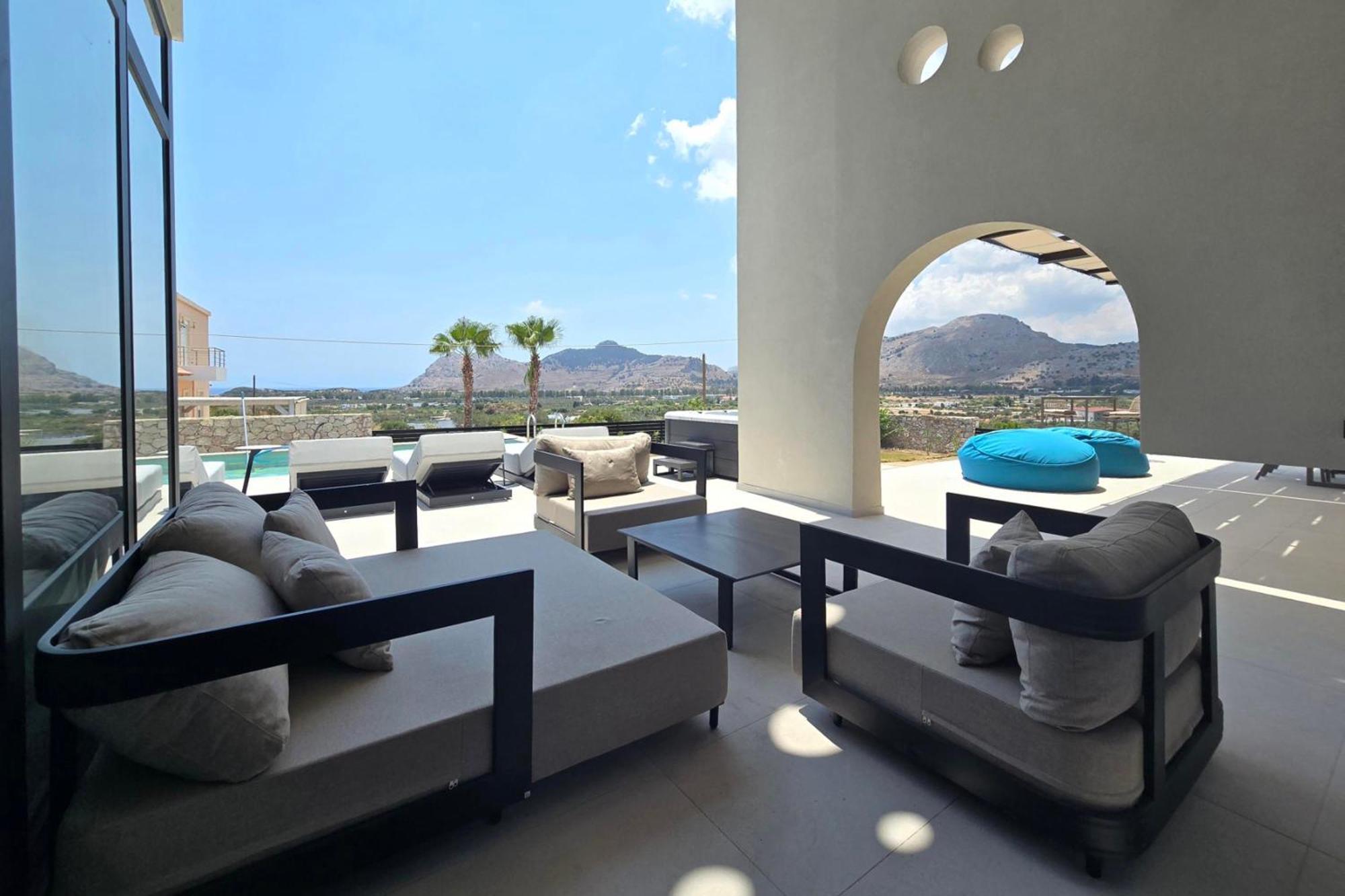 Villa Trapezia Luxury Living Kolymbia Exterior foto