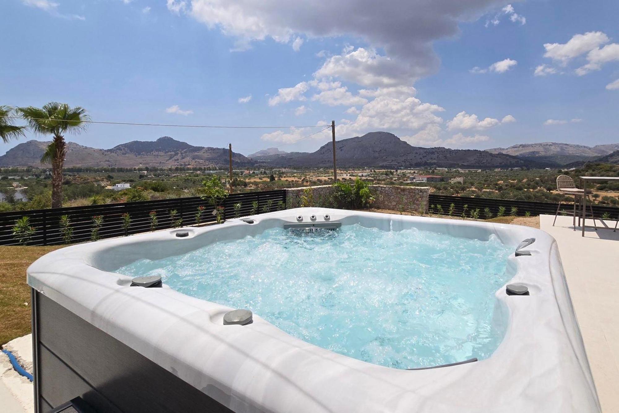 Villa Trapezia Luxury Living Kolymbia Exterior foto