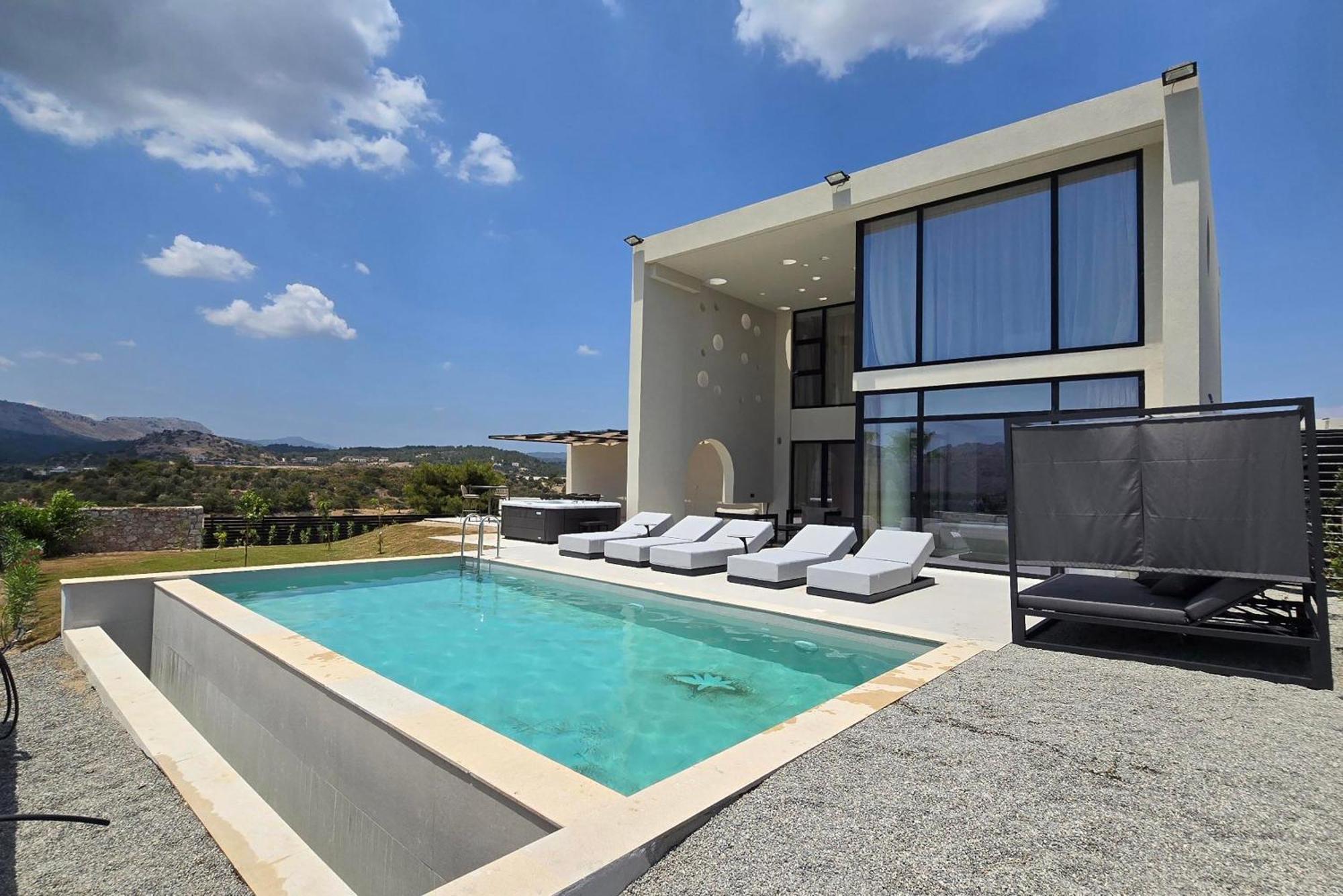 Villa Trapezia Luxury Living Kolymbia Exterior foto