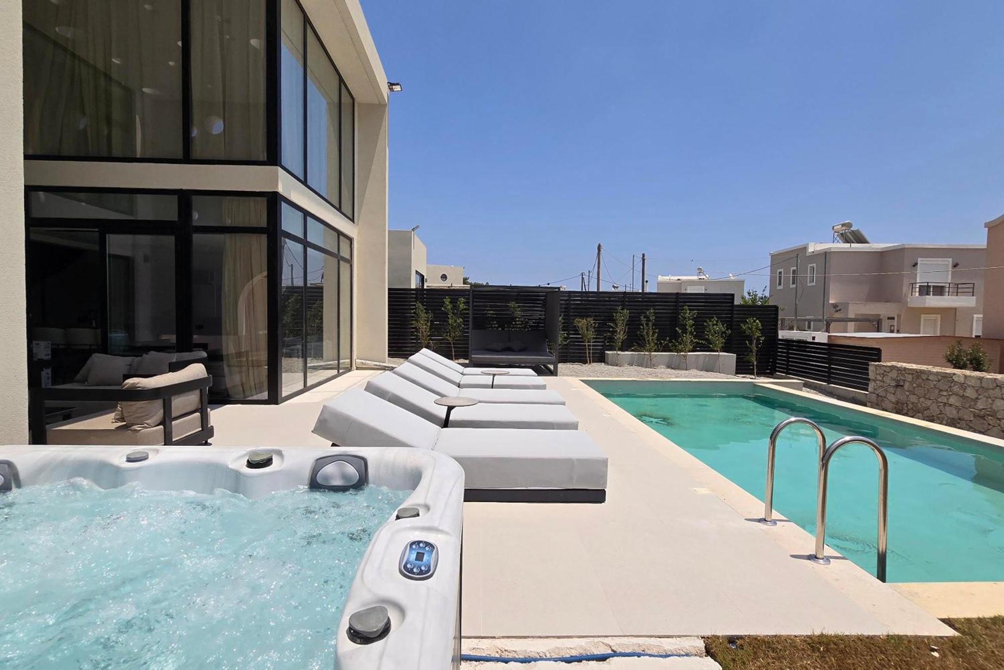 Villa Trapezia Luxury Living Kolymbia Exterior foto