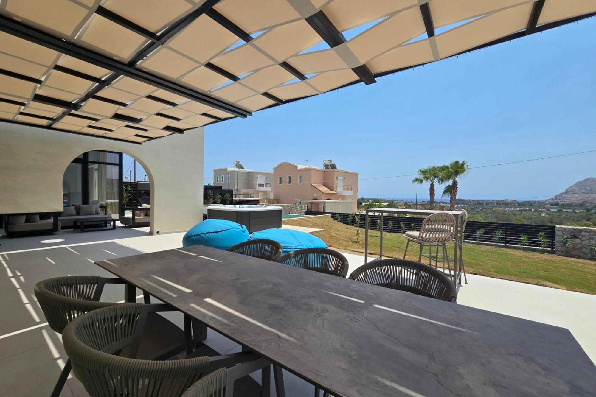 Villa Trapezia Luxury Living Kolymbia Exterior foto