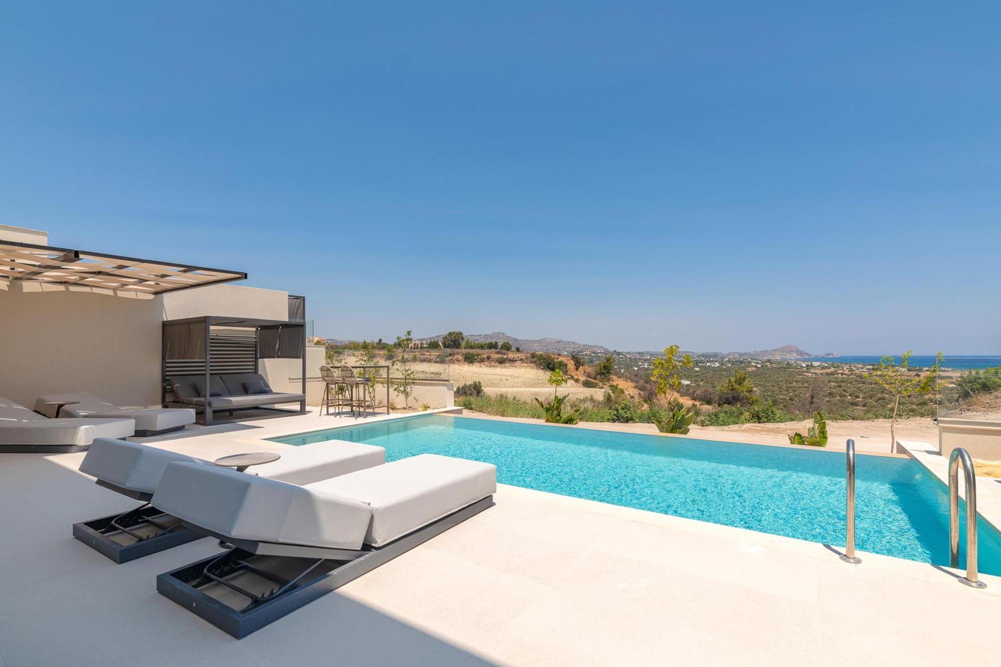 Villa Trapezia Luxury Living Kolymbia Exterior foto