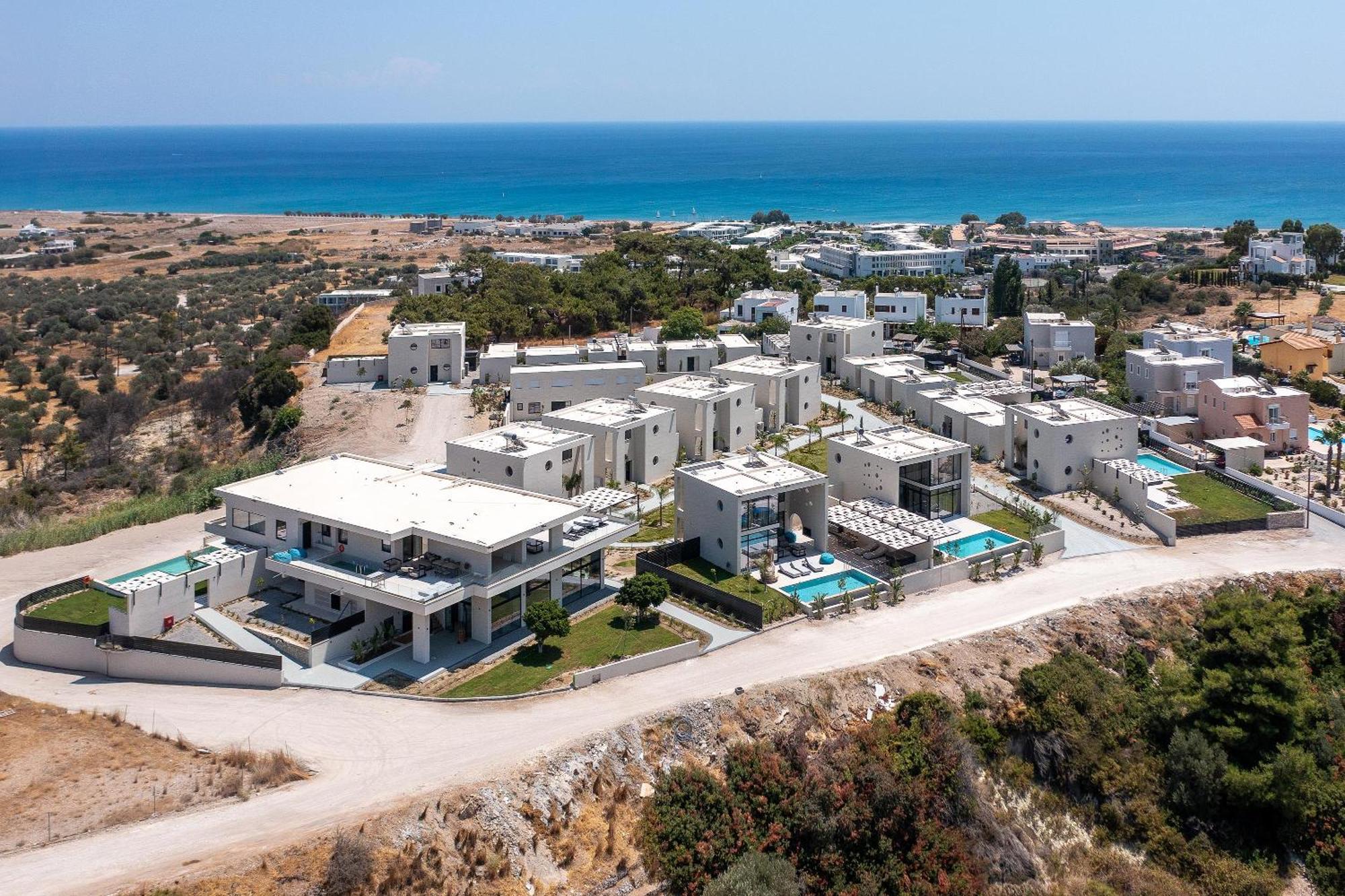 Villa Trapezia Luxury Living Kolymbia Exterior foto