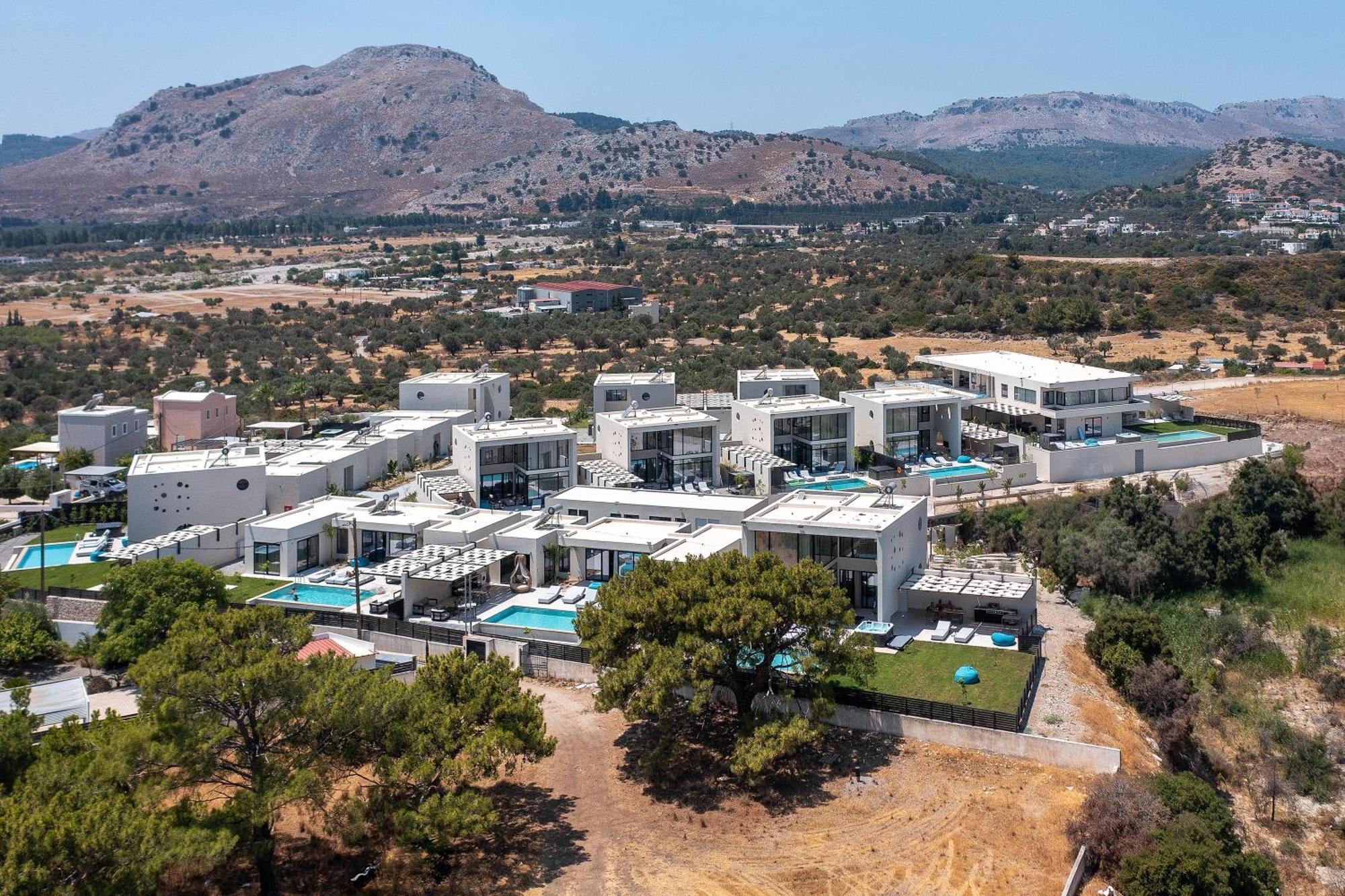 Villa Trapezia Luxury Living Kolymbia Exterior foto